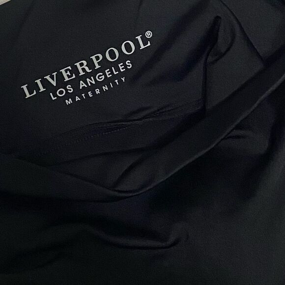 LIVERPOOL Leggings Maternity NEW Stretch Jeans Pockets Black Size 4/27 - Picture 10 of 12